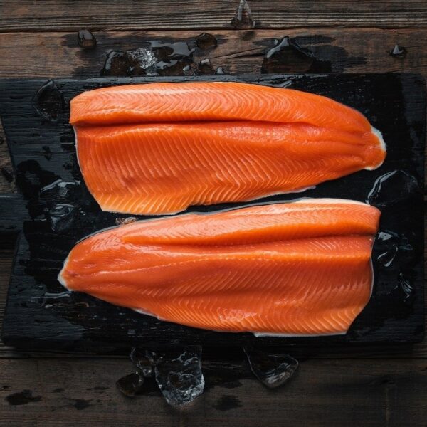 Fresh Ruby Red Rainbow Trout - Highland Fish Market